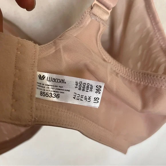 Wacoal Elevated Allure Underwire Bra 855336 36G - Picture 7 of 7